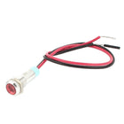 DC 24V 14.5cm Long Cable Red Light Water Heater Indicator Lamp