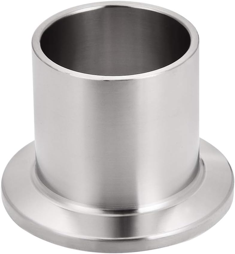 304 Stainless Steel Fitting Long Weld Clamp Ferrule Fits Clamp 28mm x 30mm