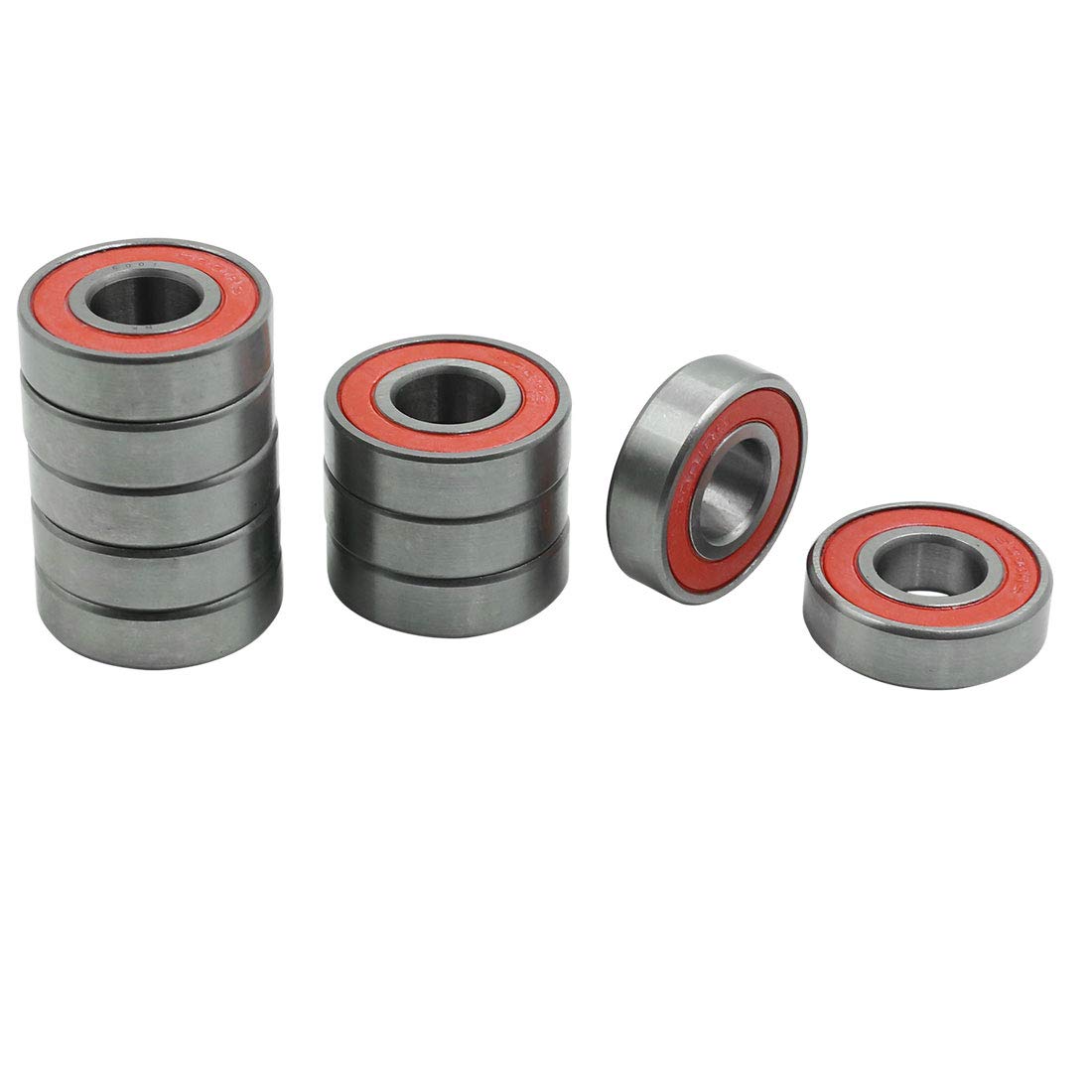 6001RS Deep Groove Sealed Shielded Ball Bearing Universal 28 x 12 x 8mm 10pcs