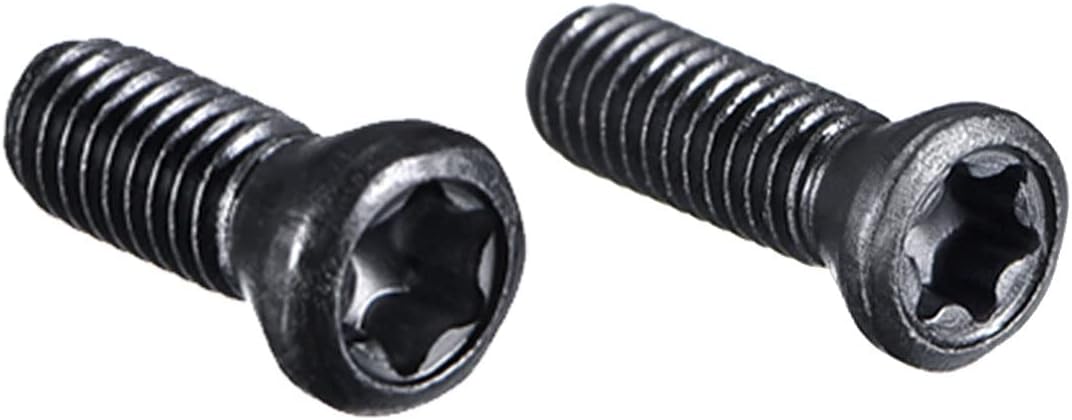 M3.5 10mm and 12mm Torx Screws Set for Replaces Carbide Insert CNC Lathe Tool 12.9 Grade Carbon Steel 20pcs