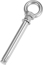 M12 x 150 Expansion Eyebolt Eye Nut Screw with Ring 304 Stainless Steel Anchor Raw Bolts 1 Pcs
