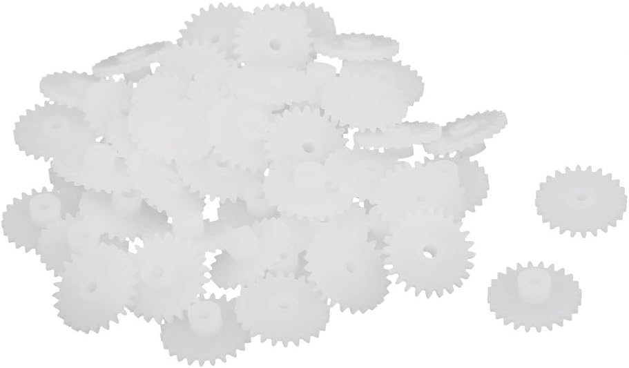 50PCS 24 Teeth 13mm Outer Diameter Plastic Gear Wheel