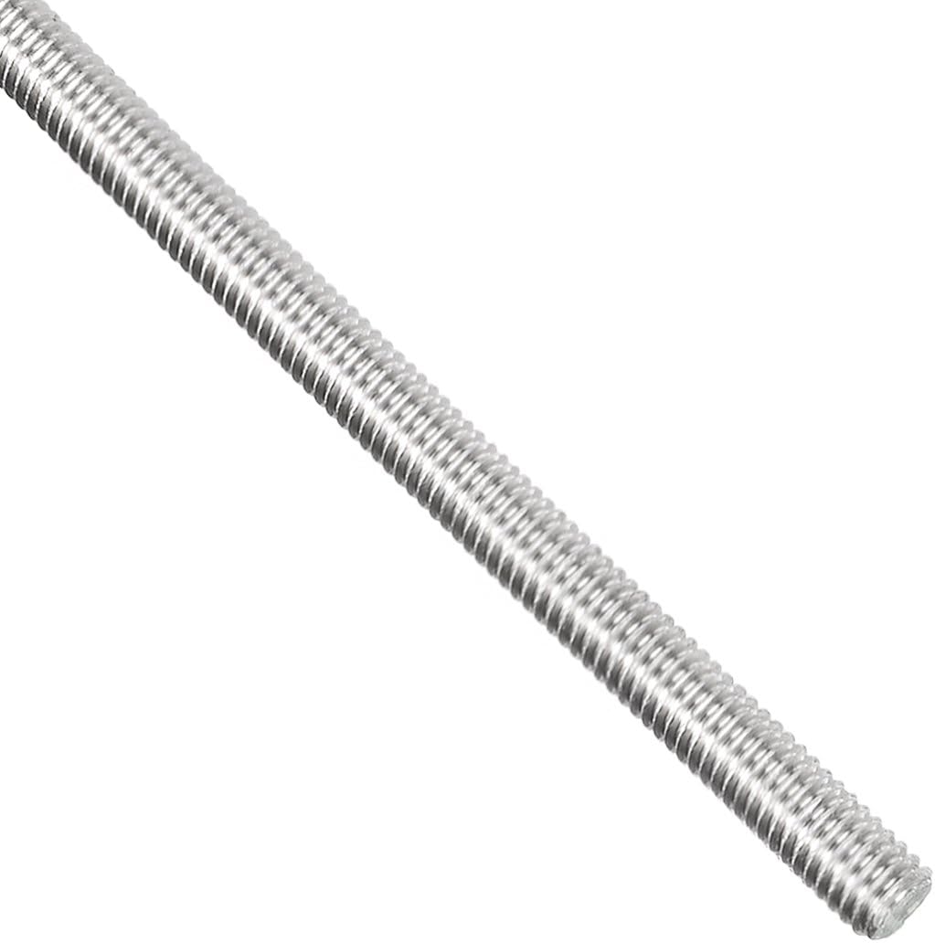 M4 Fully Threaded Rod, 304 Stainless Steel, 250mm Length, 0.7mm Thread Pitch, Left Hand Threads