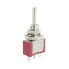 4 Pcs AC 250V 2A 120V 5A SPDT On/Off/On 3 Position Momentary Toggle Switch