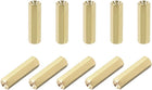 M2.5x15mm Female-Female Hex Brass PCB Motherboard Spacer Standoff for FPV Drone Quadcopter, Computer & Circuit Board 50pcs