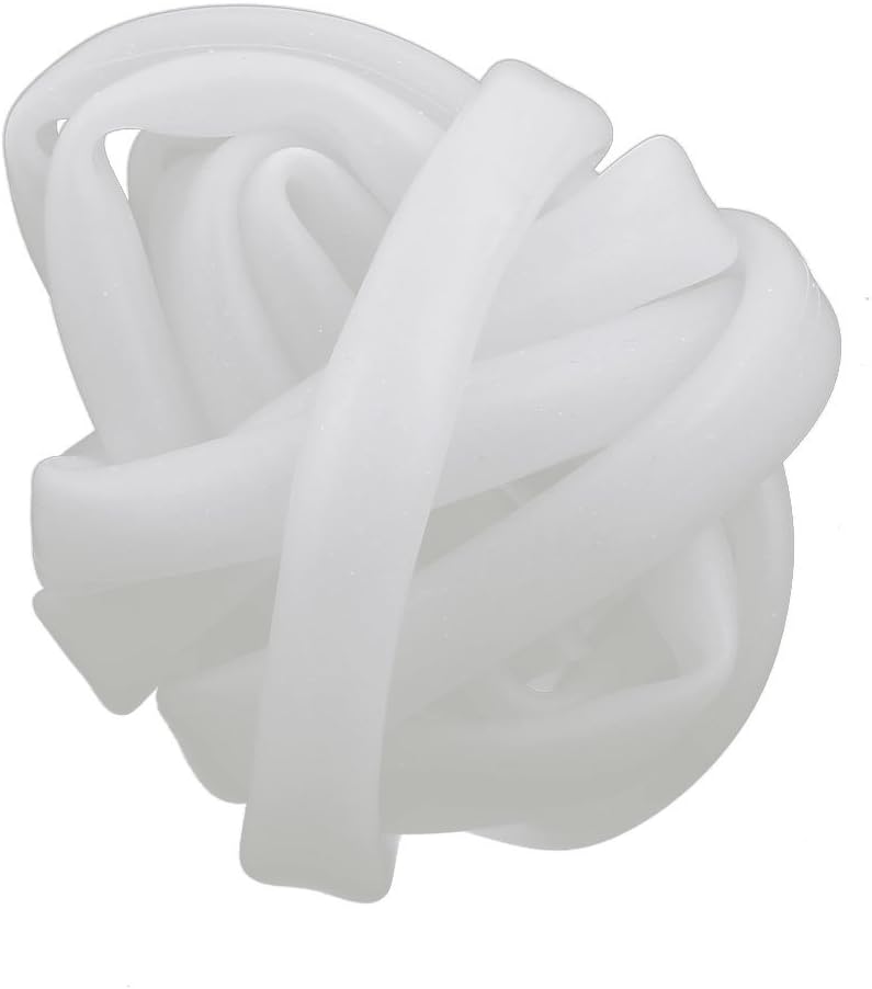 8mm x 11mm High Temperature Resistant Flexible Silicone Tube Hose Pipe 2M Length