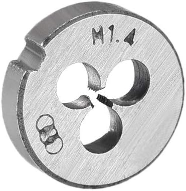 M1.4 X 0.3 Metric Round Die, Machine Thread Right Hand Threading Die, Alloy Steel Screw Thread Cutting Die