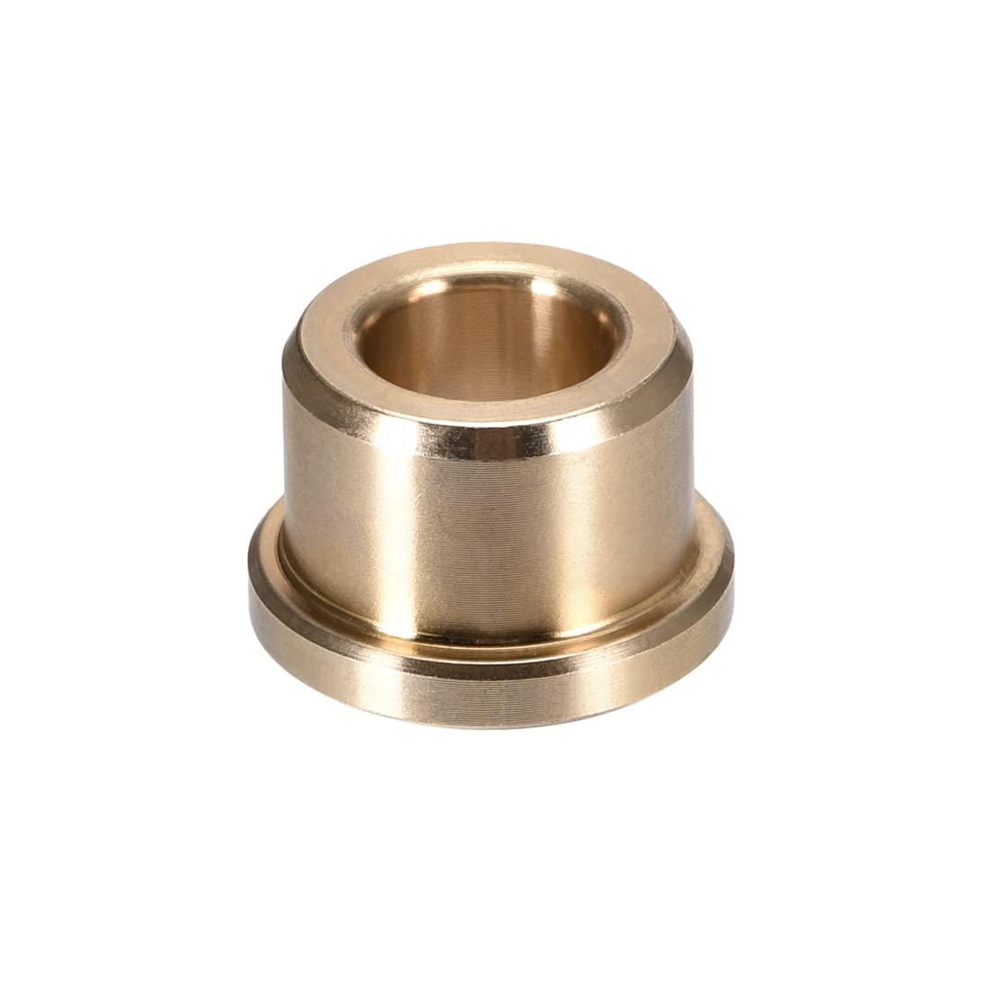 Flange Bearing Sleeve 3/8" Bore x 5/8" OD x 1/2" Length x 3/4" Flange Dia. x 1/8" Flange Thickness Sintered Bronze Bushings
