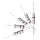 50Pcs 200 Ohm Resistor, 5W 5% Tolerance Metal Oxide Film Resistors, Axial Lead, Flame Proof for DIY Electronic Projects and Experiments