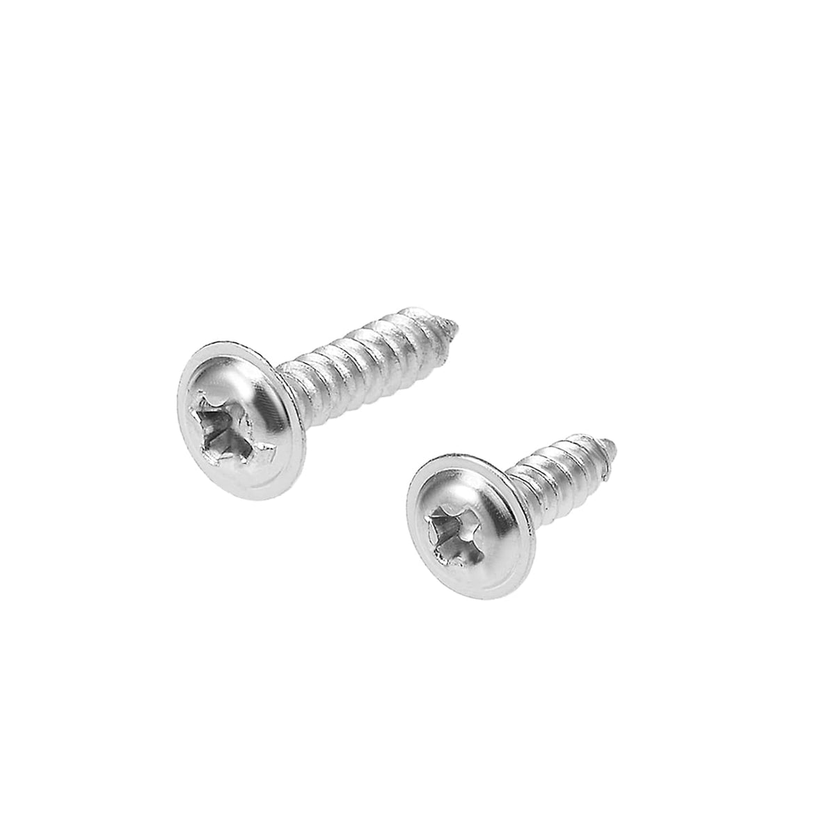 Phillips Pan Head with Washer Screw, 2.3x8mm and 2.3x10mm Self Tapping Screws 304 Stainless Steel Fasteners Bolts 100pcs