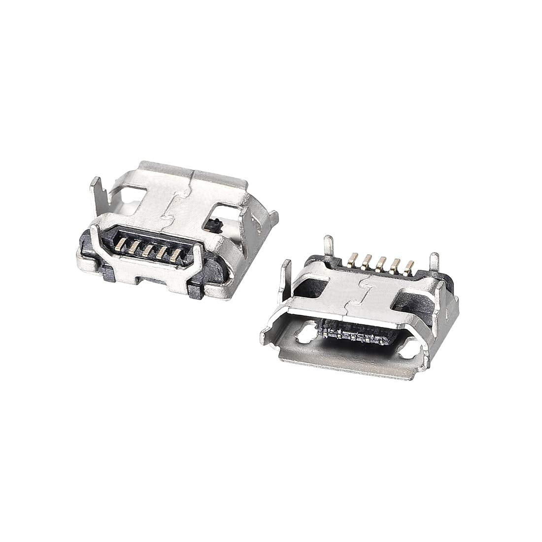 10PCS 마이크로 USB 여성 소켓 커넥터 5핀 대체 어댑터