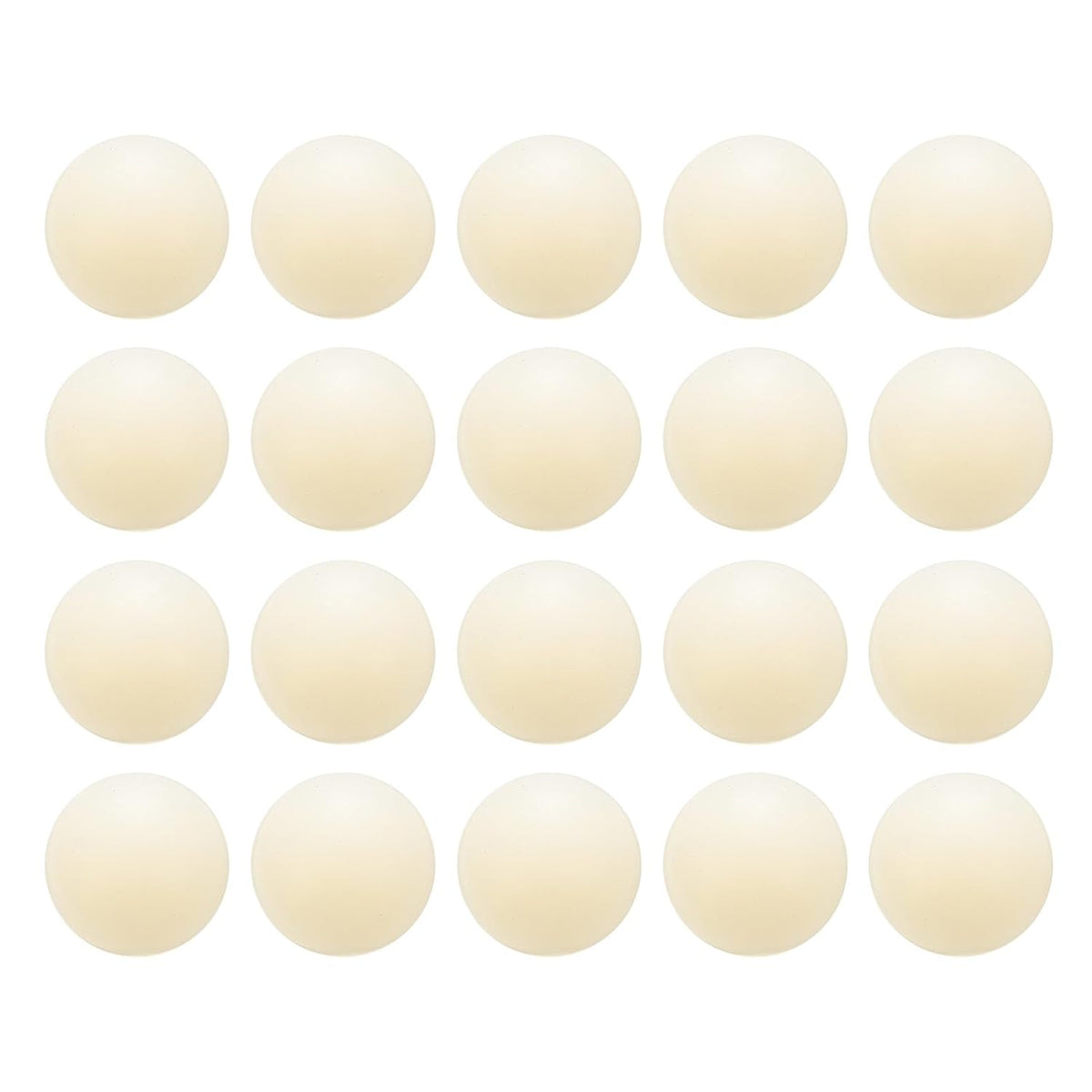 20pcs Nylon Bearing Balls 1" 25.4mm Solid Plastic Balls, Precision Mini Nylon Balls