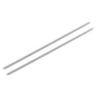 2Pcs Extension Springs, 1x5x300mm/0.04x0.2x11.81in 304 Stainless Steel Extended Compression Spring Steel Dual Hook Tension Springs for Machinery Construction Home Repairs