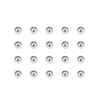 4mm Bearing Balls 316L Stainless Steel G100 Precision Balls 50pcs