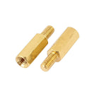 100pcs M3 Male x Female 11+6mm Hex Standoff Spacer for PCB Motherboard