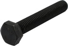 8.8 Grade M10x60mm Full Threaded Left Hand Thread Hex Head Bolt Black