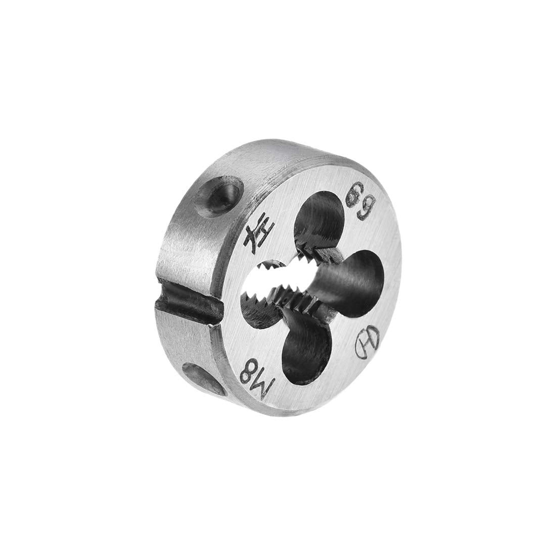 M8 Metric Round Die, Machine Thread Left Hand Threading Die, Alloy Tool Steel Screw Thread Cutting Die