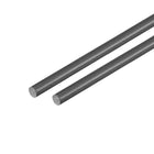 Carbon Fiber Rod Round Aircraft Fixed Rods for RC Airplane Wing Reinforcing 3mm, 500mm/19.6inch Length Matte Pole, 2pcs