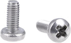 M2.5x6mm Machine Screws Pan Phillips Cross Head Screw 304 Stainless Steel Fasteners Bolts 100Pcs