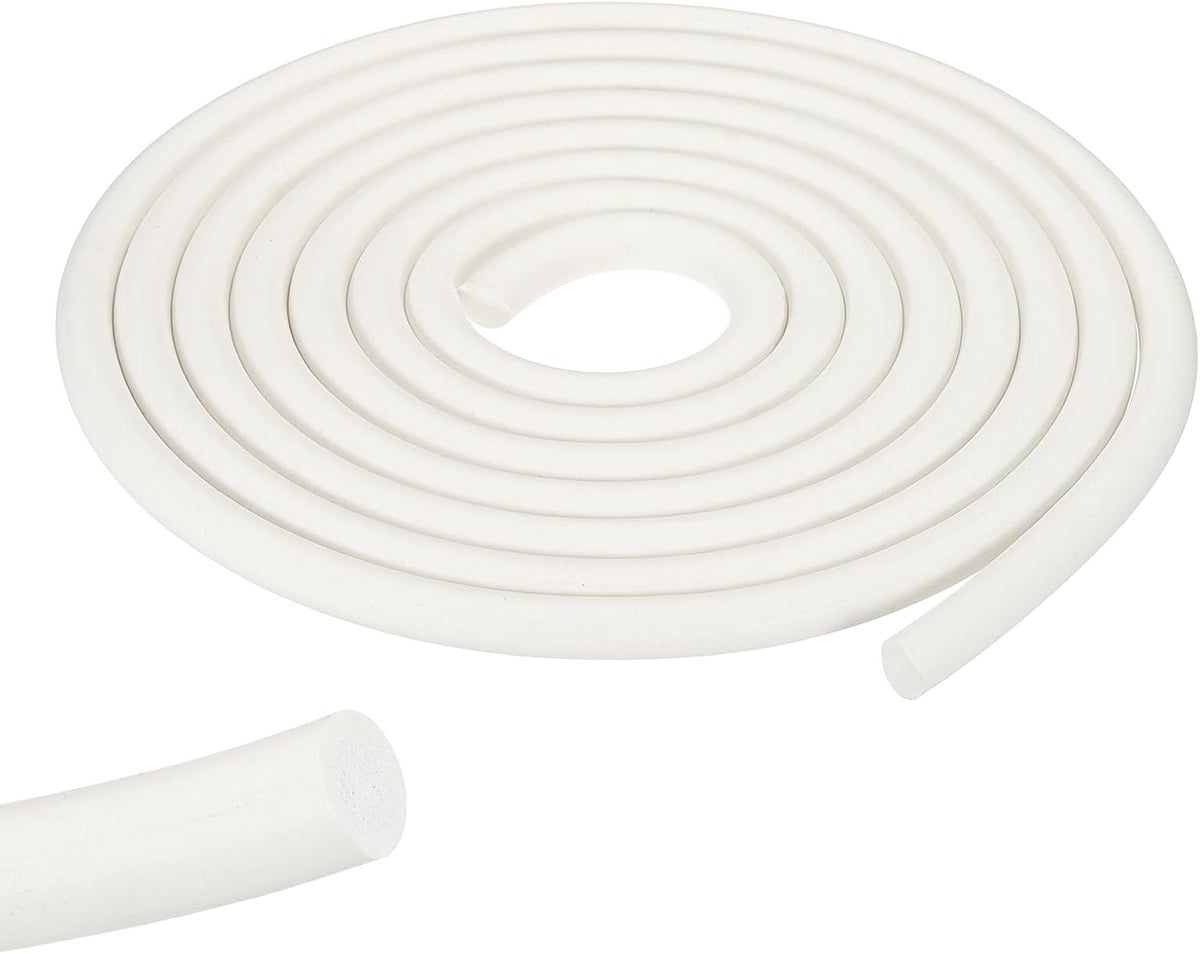 16.4 ft Backer Rod, 5/8 Inch Diameter Foamed Silicone Foam Caulk Saver, Weather Strip Seal for Sealing Concrete Gaps, Expansion Joints, Crack Filling, Doors, Windows, White