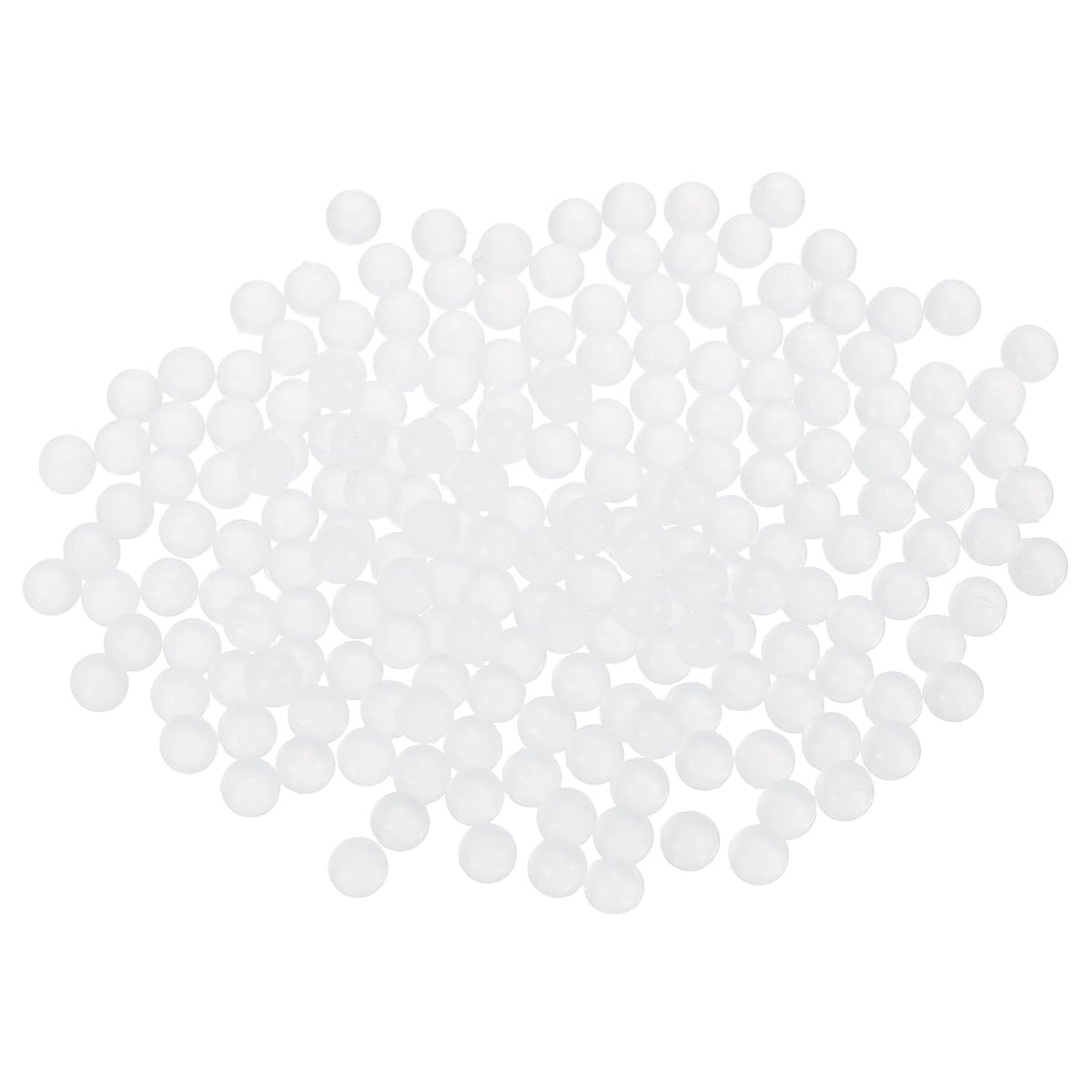 200Pcs Raised Panel Cabinet Door Spacers, 3/16"(5mm) Silicone Ball Stabilizers Bumpers for Cabinet Door Alignment Stress Distribution, White