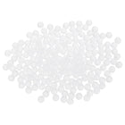 200Pcs Raised Panel Cabinet Door Spacers, 3/16"(5mm) Silicone Ball Stabilizers Bumpers for Cabinet Door Alignment Stress Distribution, White