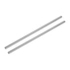 2pcs Linear Motion Rod Shaft Guide 13mm x 450mm (0.512" x 17.72") Case Hardened Steel Chrome Plated, Metric Linear Rail Rod for 3D Printer, CNC Machine