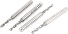 38mm Length 1/8 Inch Shank 1.75mm Micro Carbide PCB CNC Drill Bits 4 Pcs for Cutting