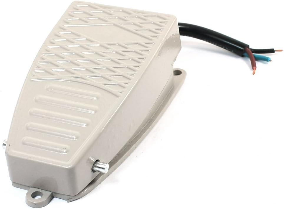 Ui 380V Ith 15A SPDT Momentary Control Nonslip Foot Pedal Switch EKW-5A-B