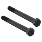 1/2-13 * 4-1/2'' Hex Head Screw Bolts Fastener Grade 5 UNC Carbon Steel Black 2pcs