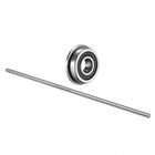 10pcs Deep Groove Ball Bearings F695-2RS with 2pcs 5mm x 200mm HSS Round Rod
