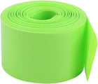 30mm Flat Width 8M Length PVC Heat Shrink Tube Green for 18650 Battery Pack