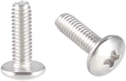 Machine Screws, M2.5x8mm Phillips Screw, 304 Stainless Steel, Fasteners Bolts 50Pcs