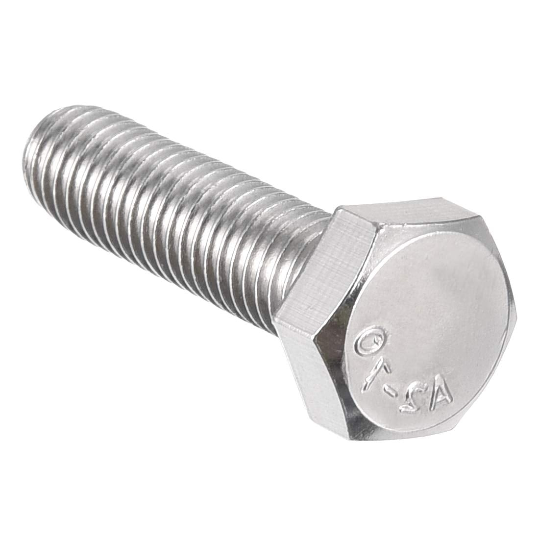 M10x40mm Hex Bolts 304 Stainless Steel Hexagon Left Hand Screw Bolt
