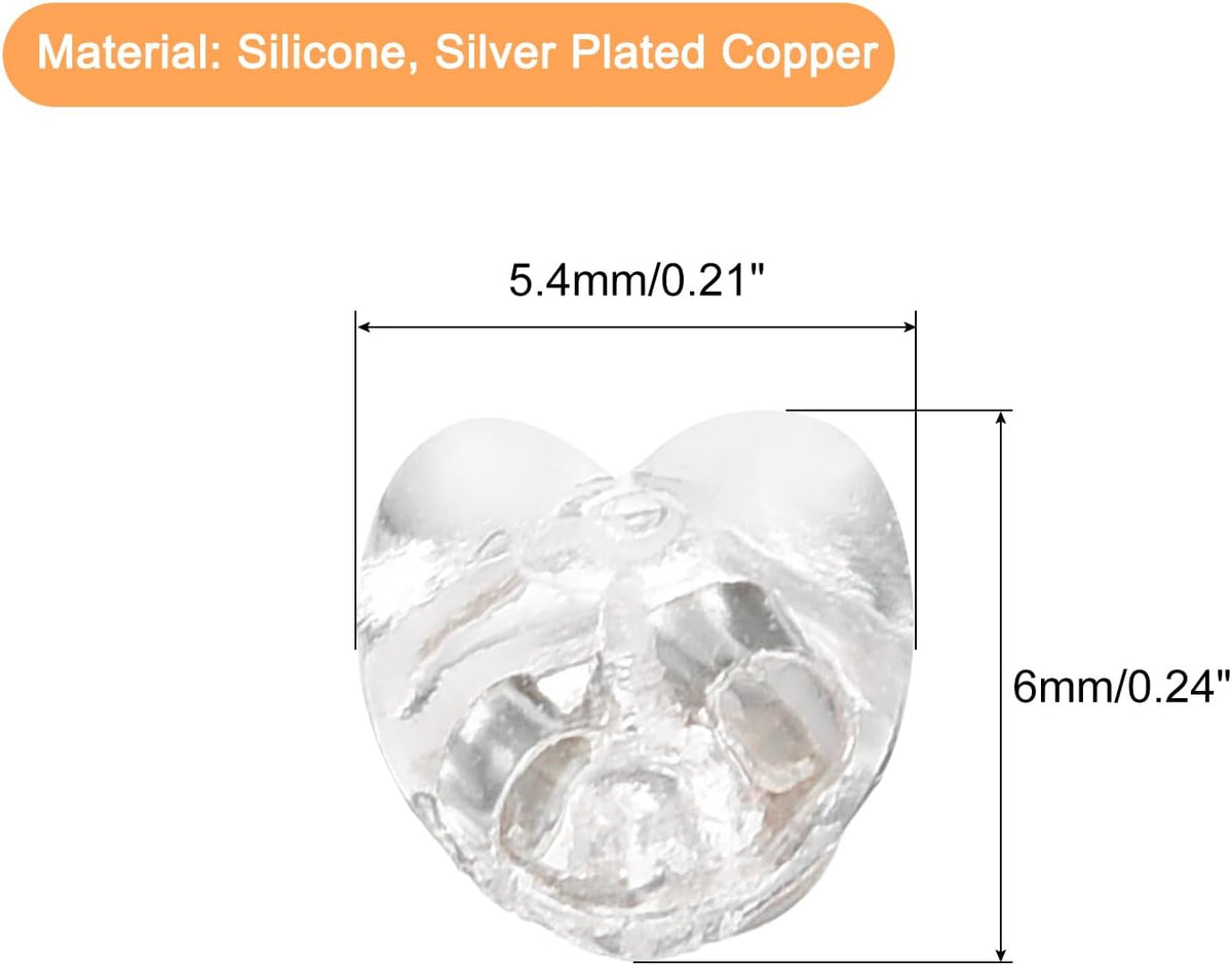 8Pcs Bantalan Silicone Balok Gading, Pemutih Balok Gading Lengkap untuk Peralatan Gading Stud, Bentuk Jari Tangan untuk Gading Gantung Bentuk Ikan Gantung
