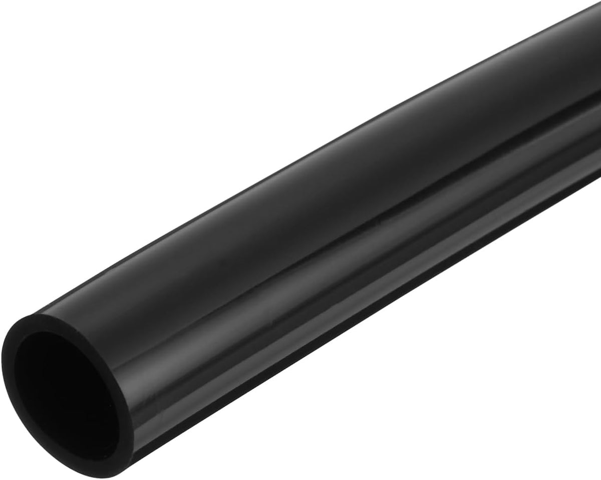 Silicone Tubing, 12mm ID x 16mm OD 3.3ft Silicone Rubber Tube Air Hose Water Pipe for Pump Transfer Black