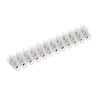 Terminal Strip Screw Terminal Barrier Block 3A 12 Position Dual Row Type U Wire Connector 10pcs