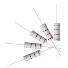50Pcs 220 Ohm Resistor, 5W 5% Tolerance Metal Oxide Film Resistors, Axial Lead, Flame Proof for DIY Electronic Projects and Experiments
