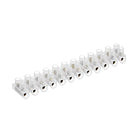 Terminal Strip Screw Terminal Barrier Block 20A 12 Position Dual Row Type U Wire Connector