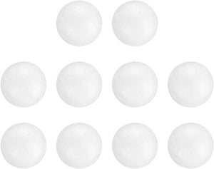 240 Pcs White Foam Balls, 0.8 Inch Polystyrene Craft Foam Balls Solid Round Ball for Art, Household, DIY, Party Decorations
