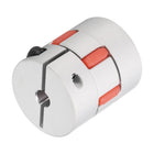 Aluminum Plum Shaft Coupling 5mm to 7mm Bore L35xD30 Flexible Coupler Joint for Machine and Servo Stepped Motor Pack of 1