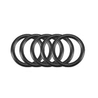 Nitrile Rubber O-Rings, 10mm OD 7.6mm ID 1.2mm Width, Metric Sealing Gasket, Pack of 50