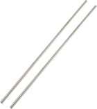 2pcs Metal Working Stainless Steel Round Tube 170x3mm 0.5mm Wall Thick