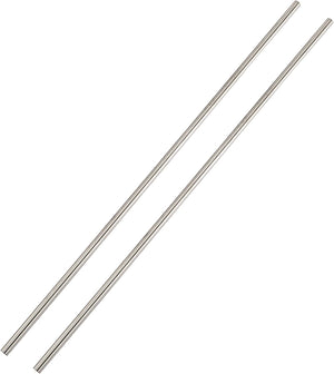 2pcs Metal Working Stainless Steel Round Tube 170x3mm 0.5mm Wall Thick