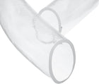 2 Inch Clear PVC Tubing, 50mm ID x 58mm OD - 3ft PVC Tube Lightweight Vinyl Hose, Transparent Flexible Plastic Water Tubing for Air Oil Water Transfer Aquarium Irrigation