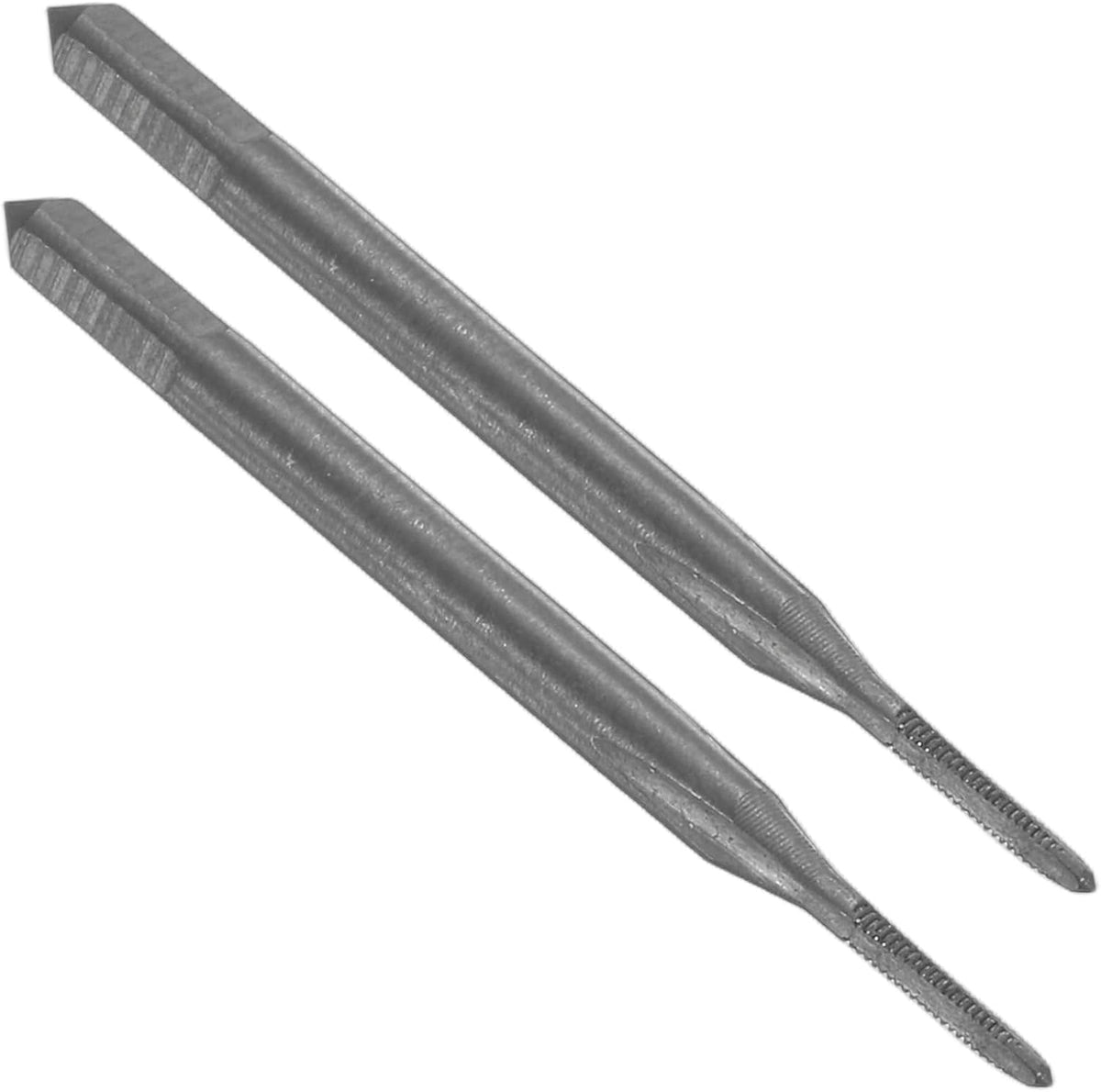 2pcs Straight Flute Screw Taps M1.2 x 0.25 H2 Thread HSS6542 Black Nitride Coated Machine Threading Milling Tap Tapping Tools