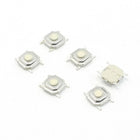 DC 12V 0.2A PCB SMT Surface Mounted Devices Momentary Motion Micro Tactile Switch 5.3x5.3x2mm 6 Pcs