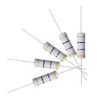 30Pcs 47 Ohm Resistor, 5W 5% Tolerance Metal Oxide Film Resistors, Lead, Flame Proof for DIY Electronic Projects and Experiments