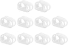 Plastic Tubing Clamps, 10pcs 3/16"-5/16" Tube OD Adjustable Tube Clamp Laboratory Pinch Valve Flow Control Hose Clamp