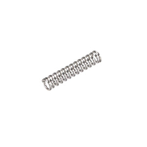 Compression Spring,304 Stainless Steel,3mm OD,0.5mm Wire Size,9mm Compressed Length,15mm Free Length,4N Load Capacity,Silver Tone,10pcs